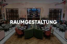 Künstlerische Raumgestaltung im Restaurant Frederick’s – Interior Design von Johannes Mundinger im gastronomischen Innenraum
