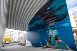 Detail des Unterwasser-Motivs von Mandioh